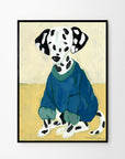 Hanna Peterson - Dalmatian in Sweatshirt Print