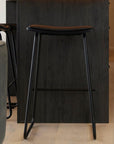 Gemini c7 barstool in black - Stacks Furniture Store