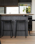 Gemini c7 barstool in black - Stacks Furniture Store