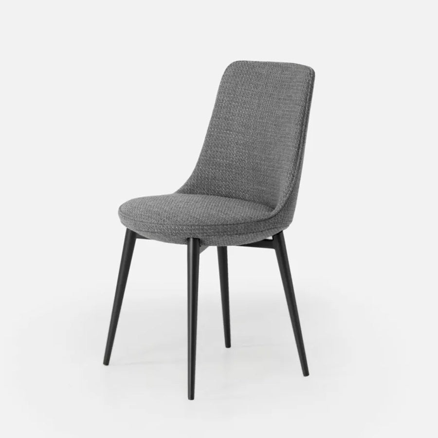 Bobby dining chair in grey