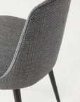 Bobby dining chair in grey