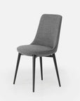 Bobby dining chair in grey