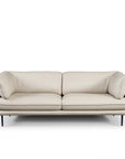 Clara 2 Seat Sofa in beige leather