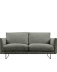 Dayton 2 seat sofa in Green velvet