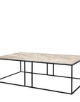 Dion marble coffee table beige