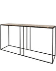 Dion marble console table Forest floor