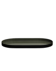 Felix Oval Serving Tray in Army Green