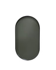 Felix Oval Serving Tray in Army Green