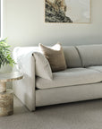 Freddie 3 seat sofa in natural