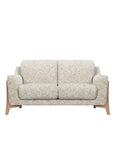 Gala 2 seat sofa in marzipan