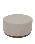 Hickory Large Ottoman in Beige