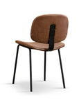 Kelli Dining Chair in Saddle - back