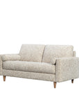 Khan 2 seat sofa in marzipan