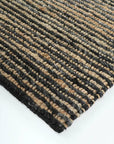 The Lima jute & wool entrance mat in charcoal