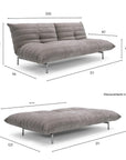 Meiko sofa bed | Truffle