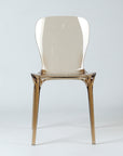 MERCURY | dining chair - transparent amber