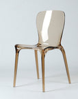MERCURY | dining chair - transparent amber