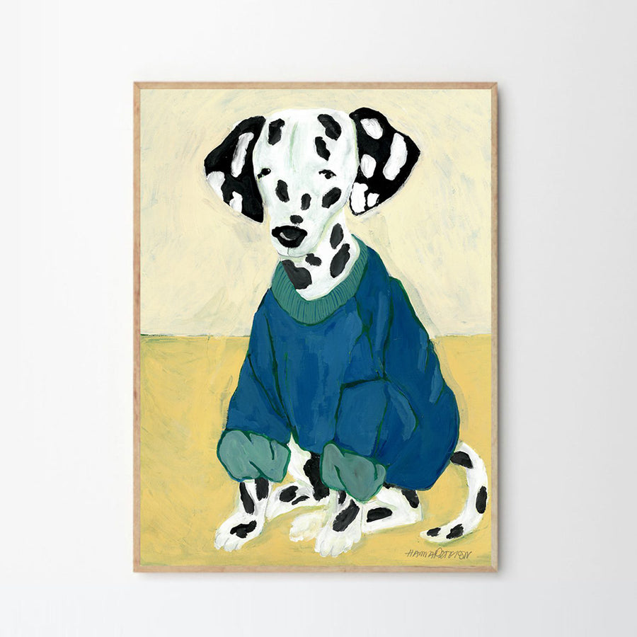 Hanna Peterson - Dalmatian in Sweatshirt Print