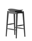 Oslo barstool in black