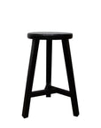 round barstool in black