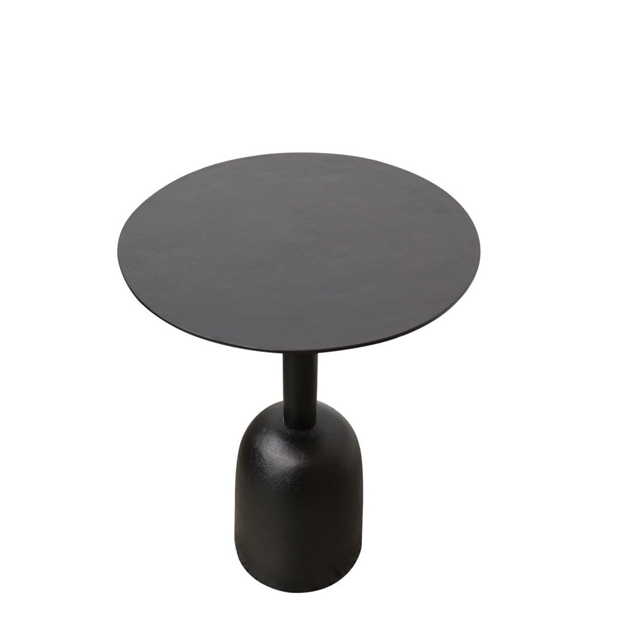 Kawhia pedestal aluminium side table