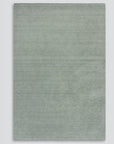 Sandringham Wool Rug in Aquamarine