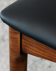 Gemini C30 dining chair in walnut