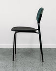 Gemini c38 dining chair in green 