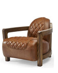 Strattonburg leather armchair