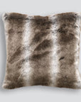 Warm & Rustic Faux Fur Euro cushion