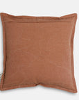 Sundowner cushion in amber brown