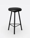 Torro Swivel Barstool in black