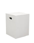 Concrete square stool