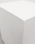 Concrete square stool