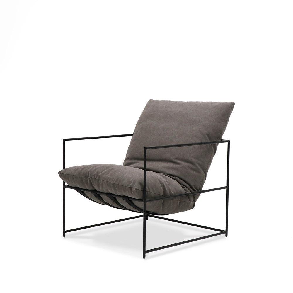 metal frame armchair 