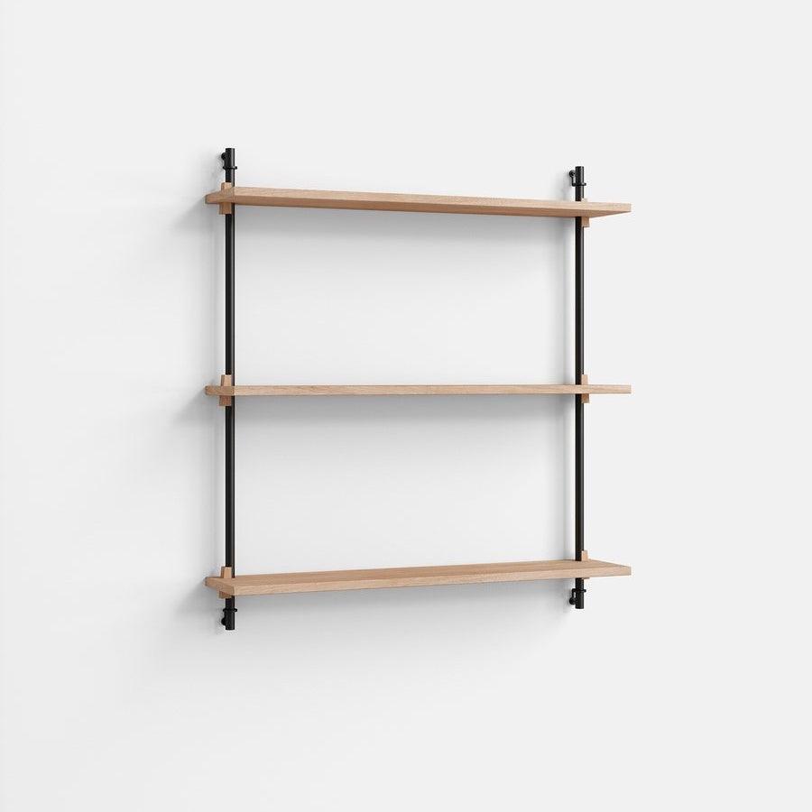 Moebe Wall 3 Shelf System - Oak A