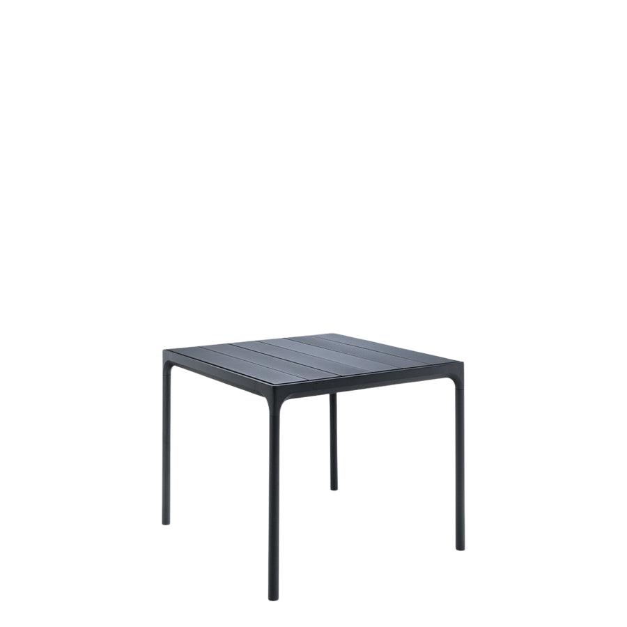 FOUR Indoor/Outdoor Table Black Aluminium Frame - Stacks Furniture Store