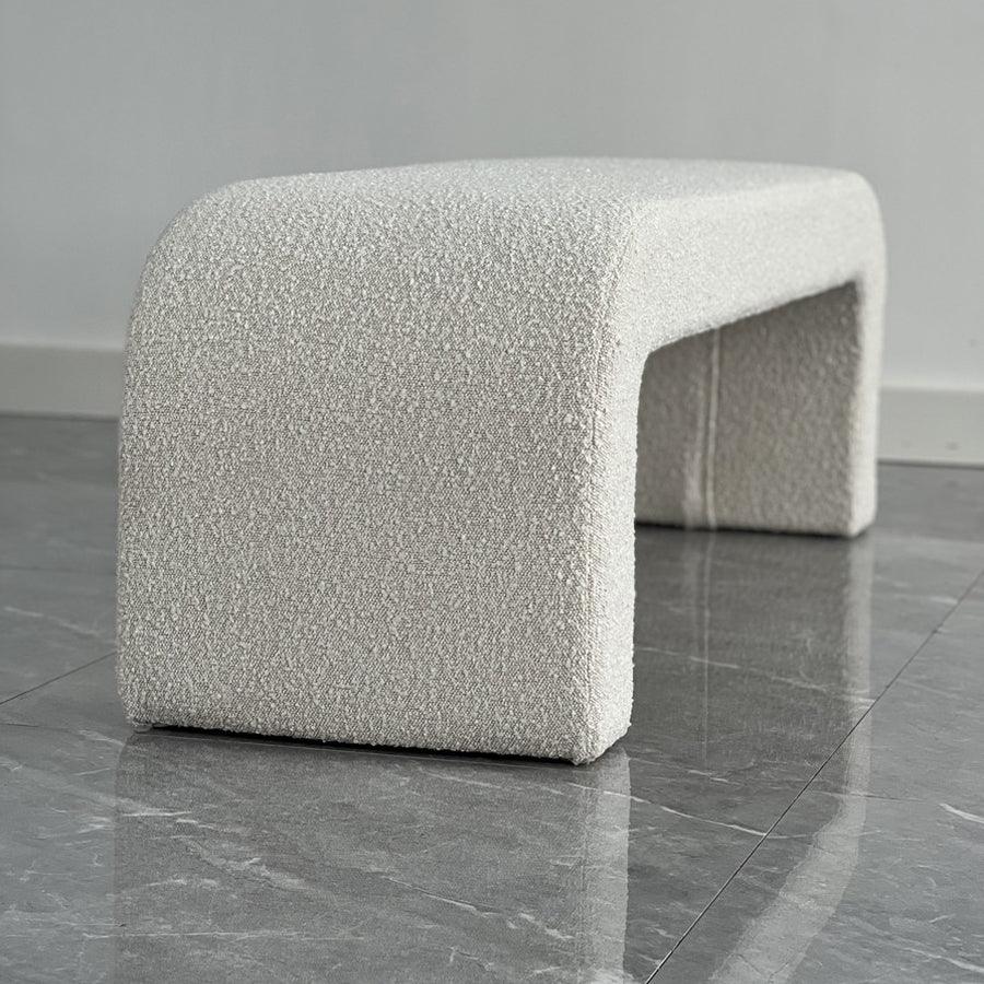 Daphins Bench - Cream Boucle