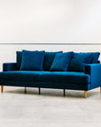 Tango extra deep sofa in plush indigo