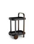 Bellwood Bar Cart - Black/Walnut