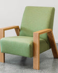 Mogambo armchair in octavius wasabi