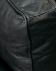 Aria Leather 3 Seat Sofa - Matisse Black