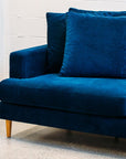 Tango extra deep sofa in plush indigo