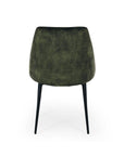 Monaco Dining Chair - Velvet Moss Green