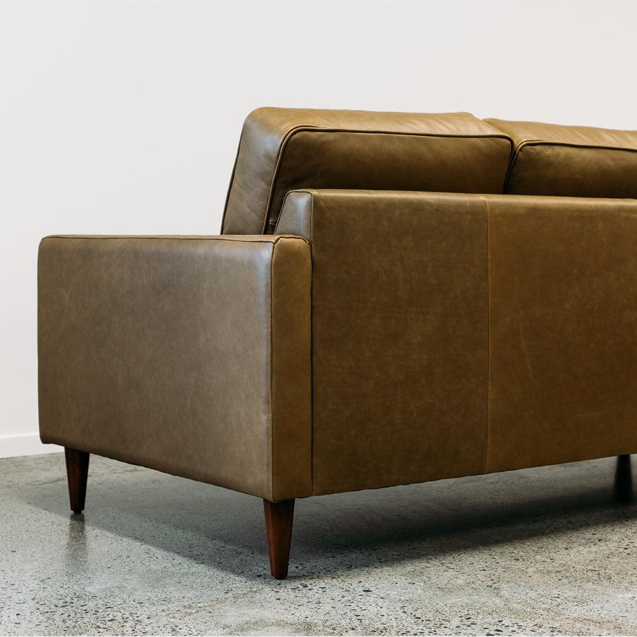 Chanel sofa in coronet olive