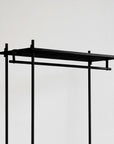 moebe shelving system clothes bar black
