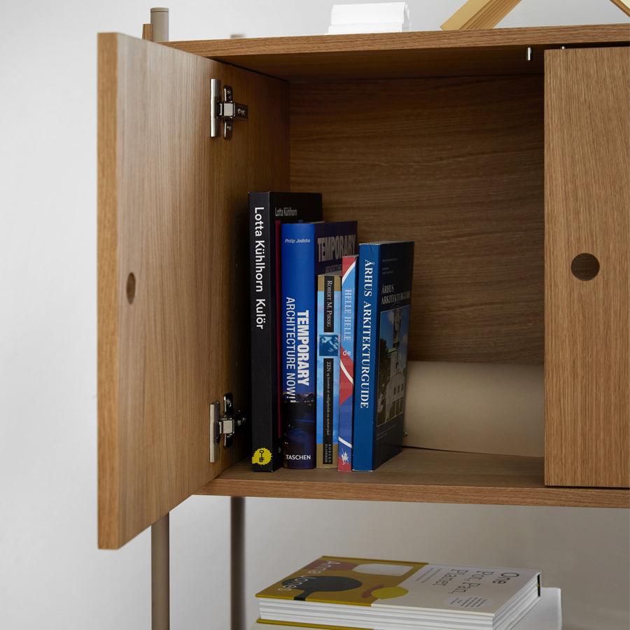 Moebe Shelving System - Cabinet Oak