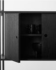 Moebe Shelving System - Cabinet Black