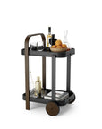 Bellwood Bar Cart - Black/Walnut