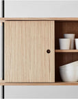 Moebe Shelving System - Cabinet Oak